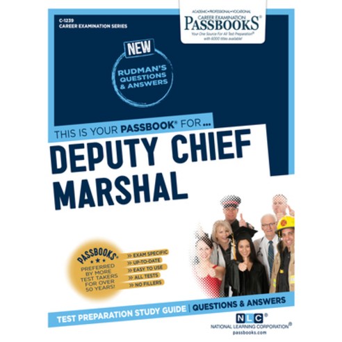 Deputy Chief Marshal Volume 1239 Paperback, Passbooks, English, 9781731812391