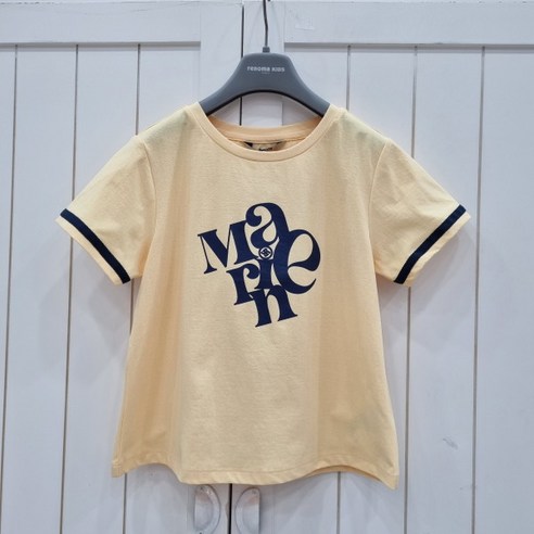 레노마키즈 여아소매테이프장식티셔츠 R2325T176Y