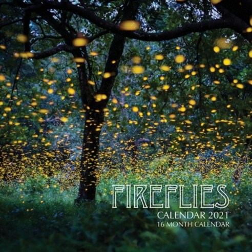 Fireflies Calendar 2021: 16 Month Calendar Paperback, Independently Published, English, 9798562746832