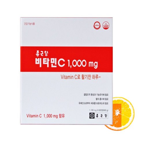 종근당건강 비타민C 1000mg 600정, 1개
