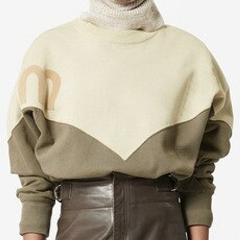 여성후드티 2023 겨울 여성 o-넥 편지 프린트 패치 워크 컬러 코튼 루스 풀오버 casaul simple sweatshirts
