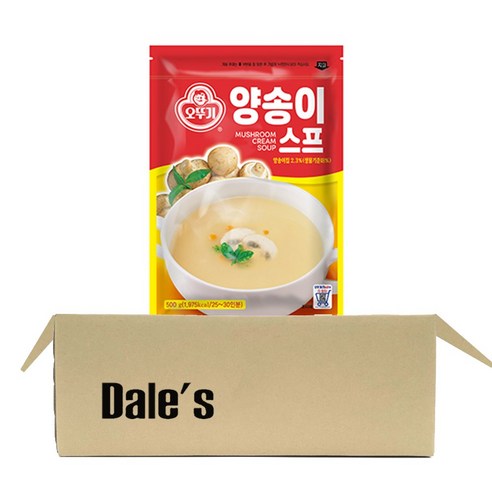 오뚜기 양송이 스프, 500g, 2개