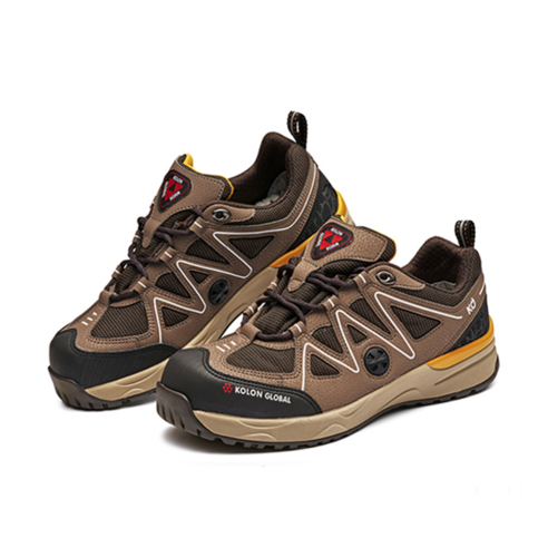 [코오롱]F-402 브라운 가벼운 여름 4인치 경량 안전화