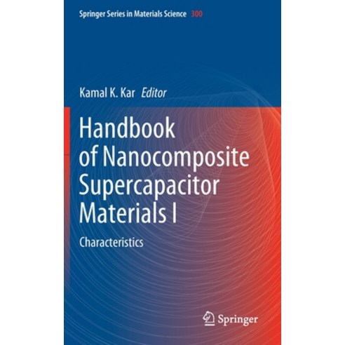 Handbook of Nanocomposite Supercapacitor Materials I: Characteristics Hardcover, Springer