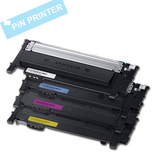 삼성 CLT-K403S CLT-C403S CLT-M403S CLT-Y403S 호환 프린터 토너, 노랑, 1개
