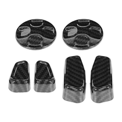 시트핸들버튼트림 컬러패스트 내구성 6Pcs 자동차용 실용