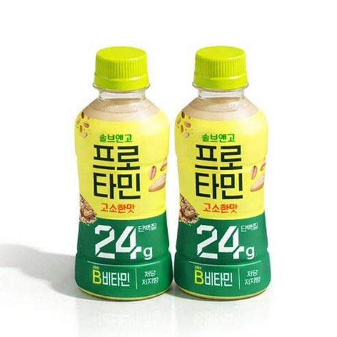 솔브앤고 프로타민 고소한맛 24g 단백질