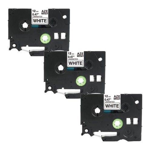 브라더 라벨 프린터 테이프 세트 호환 PT-P300BT PT-P710BT PT-D600 PT-D610BT PT-D200 PT-D200LB PT-P710BTWH, 1번 231 3개