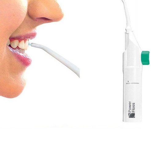 1+1 해봄 휴대용 구강 세정기 물치실 물나오는 칫솔 수동식