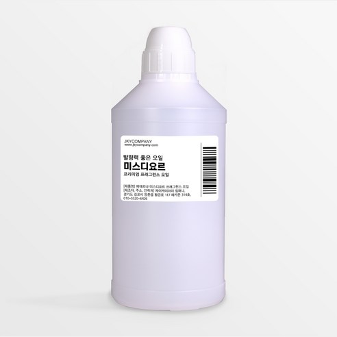 발향력 좋은 프래그런스 오일 원액, 158.미스디요르, 500ml, 1개