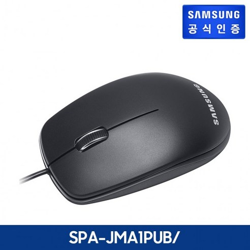 유선 마우스 SPA-JMA1PUB 블랙 USB 로지텍유선마우스