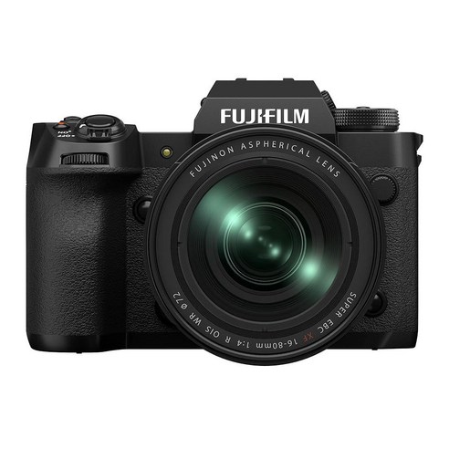 Fujifilm X-H2 미러리스 디지털 카메라 XF16-80mm 렌즈 키트 - 블랙 380521, 1) 카메라 전용 - 키트