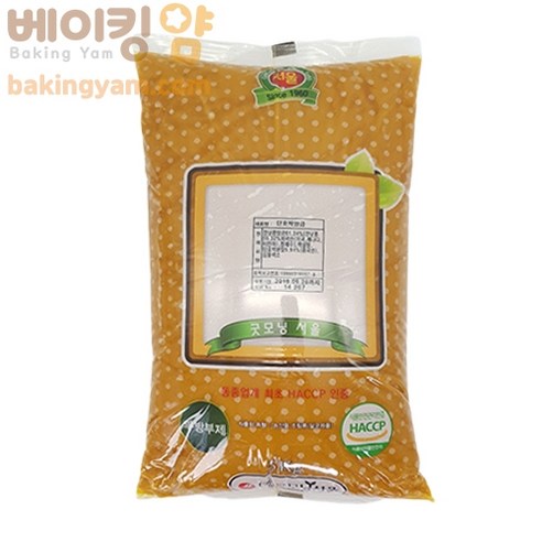 베이킹얌 굿모닝서울 단호박앙금 5kg, 1개