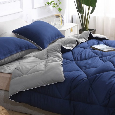 편안함과 온도 조절을 극대화하는 루아베 사계절 이불 세트