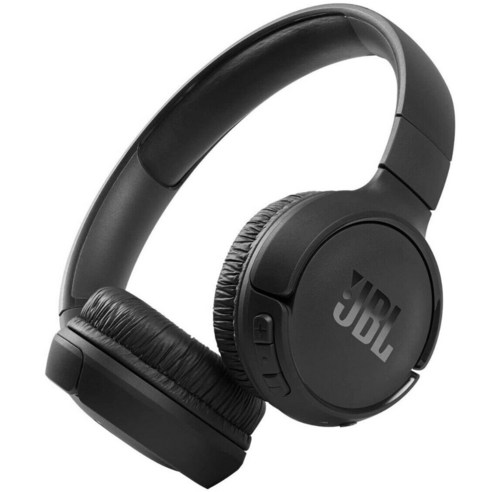 JBL Tune 510BT: 무선 On-Ear 헤드폰 with 퓨어bass 사운드- Black