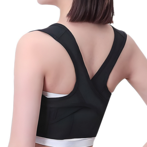 굽은 어깨와 말린 어깨를 교정하는 에인랩 자세교정밴드 라운드숄더자세교정밴드