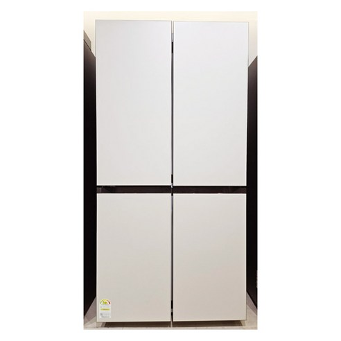 주방을 예술로 승화시키는 냉장고, 삼성 비스포크 RF60DB9KF201 코타화이트 일렉 rf60db9kf201