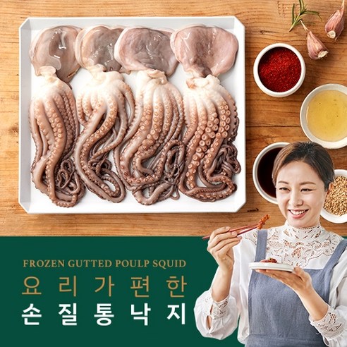 [우아한食] 조미령 손질 통낙지 40미 + 비법소스 1통, 단일속성, 10개 홈쇼핑낙지