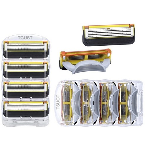 피부를 생각하는 섬세한 면도, 티커스트 프로쉴드 호환 면도날