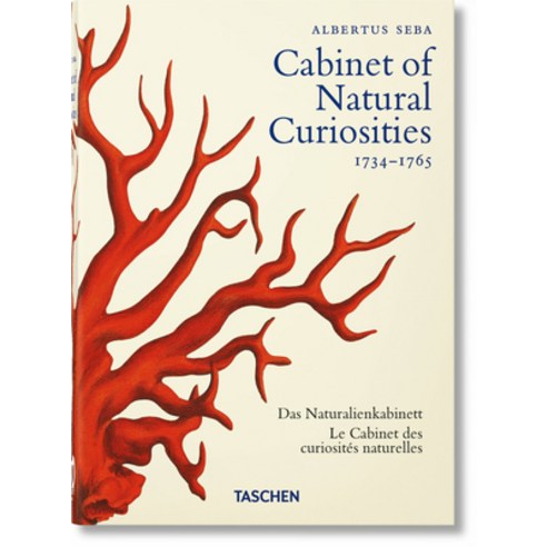 (영문도서) Seba. Cabinet of Natural Curiosities. 40th Ed. Hardcover, Taschen, English, 9783836587884