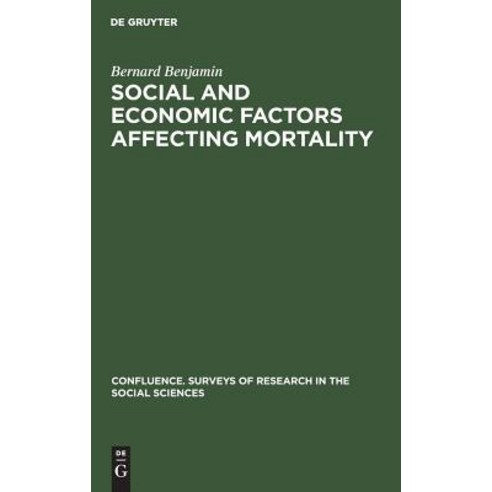 Social and Economic Factors Affecting Mortality Hardcover, Walter de Gruyter