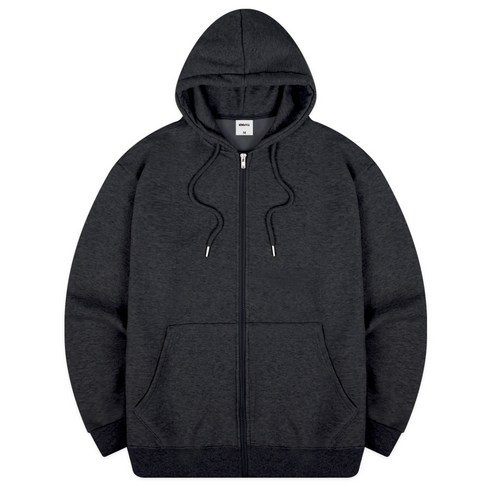 겨울의 따뜻하고 세련된 스타일을 위한 인다크 기모 추가 후드집업 짚업