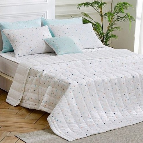 BEDCOVER 여름 이불 페블 리플원단 Q, 민트