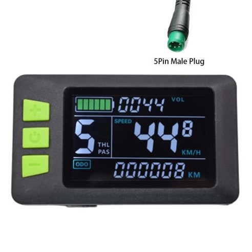 다채로운 스크린 LCD 디스플레이 P3C 전기 자전거용 USB 지능형 액세서리, SM plug, SM plug