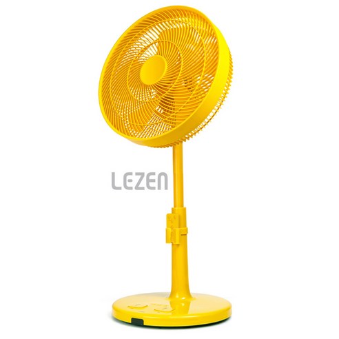 르젠 서큘레이터 초미세풍 발터치 리모컨 선풍기, LZEF-AF2-M(옐로우)