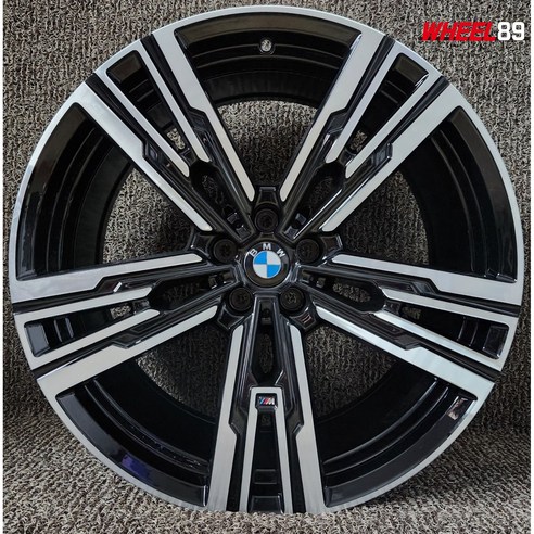 BMW 최신형 7시리즈 G70 M60 휠 정품 908M 21인치 순정 휠 G11 G12 6GT, 1개