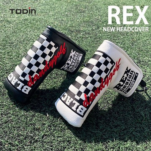 골프 용 댄디 REX 퍼터커버 레저 헤드커버 스포츠 필드용품 tor*34629kK, 블랙