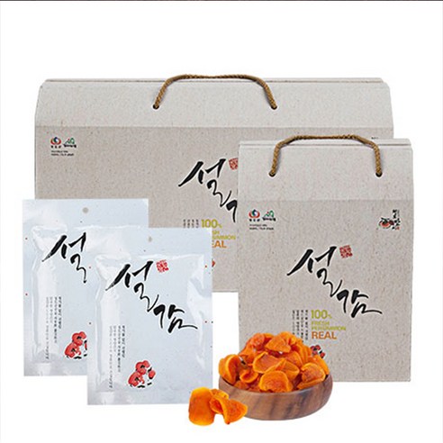 설감 청도 감말랭이 선물세트 8봉/18봉, 990g, 1개
