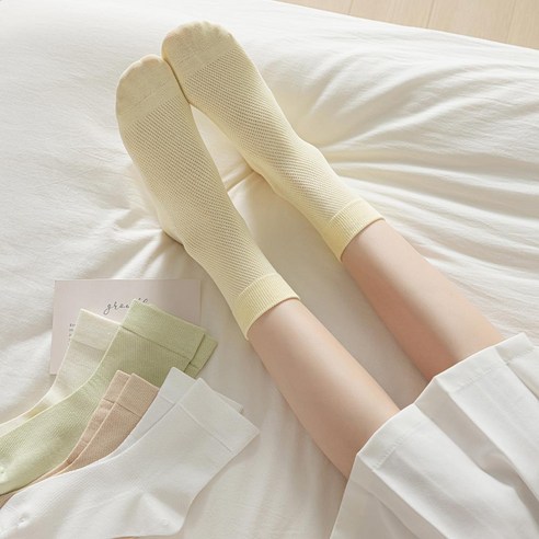 수스존 무봉제 메쉬 양말, 땀 걱정 없이 쾌적한 발!