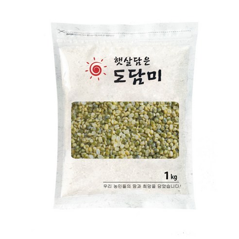 수입 깐녹두 1kg, 1개