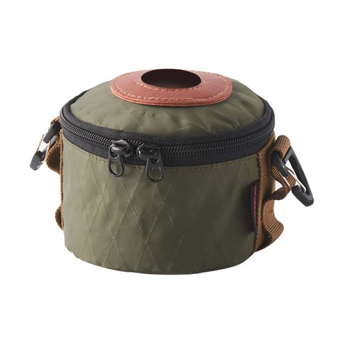 가스 탱크 보호 커버 프로판 실린더 하이킹 보관 주머니 가방, 녹색, 80x120mm, 폴리에스터 섬유