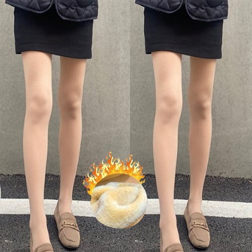 어반스테이지 여성 융털 기모 레깅스 유발 무발