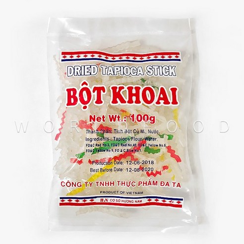 월드푸드 베트남 타피오카 스틱 보트콰이 디저트 BOT KHOAI, 1개, 100g, 1개