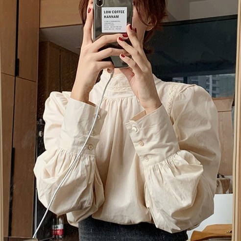 KORELAN 레이스 셔츠