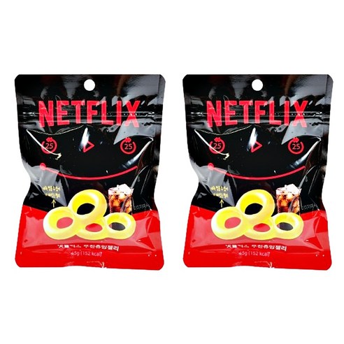 Netflix 넷플릭스 무한츄잉 젤리 콜라맛, 0.045kg, 2세트