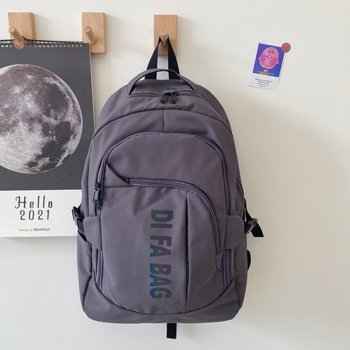 Schoolbag 여성 한국어 스타일 대용량 컴퓨터 배낭 남성 배낭 중학생 중학생 편지 배낭 대학생