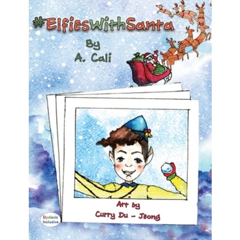 (영문도서) #ElfiesWithSanta Hardcover, Maclaren-Cochrane Publishing, English, 9781643722931