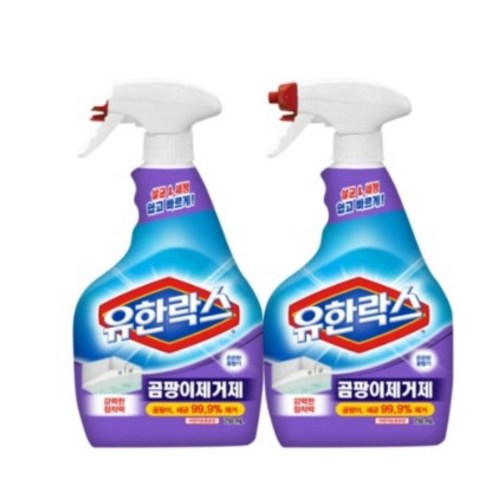 유한락스 곰팡이 제거제 세트 718ml+718ml 유한락스 곰팡이 제거제 세트 718ml+718ml