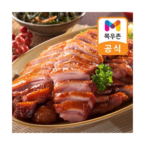 목우촌 허브갈릭 훈제오리 슬라이스 210g x 4팩 + 소스 2봉, 1개