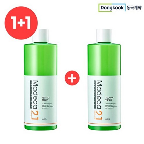 마데카21 [마데카21] 테카솔 토너 500ml x 2개