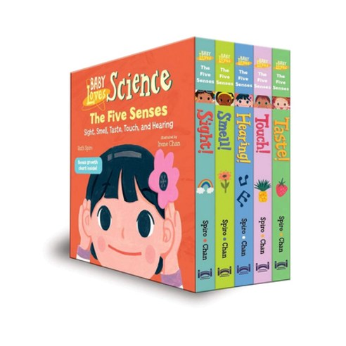 (영문도서) Baby Loves the Five Senses Boxed Set Board Books, Charlesbridge Publishing