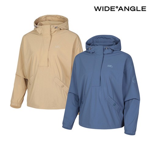 [와이드앵글] WWU24152 CO 와글 루즈핏 후드 아노락