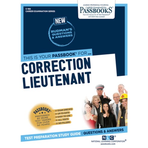 Correction Lieutenant Volume 166 Paperback, Passbooks, English, 9781731801661