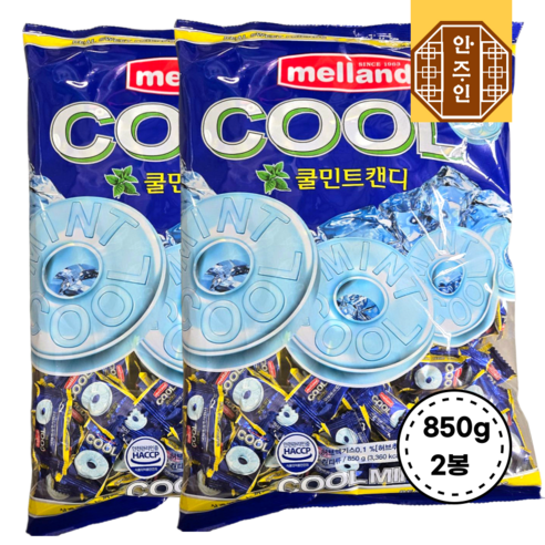 멜랜드 쿨민트 850g, 850g, 1개