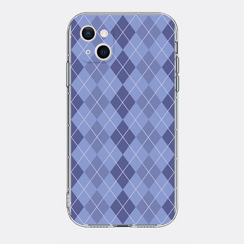 아이폰13미니 핫티몰 다이아몬드 패턴 블루 휴대폰 케이스 Best Top3