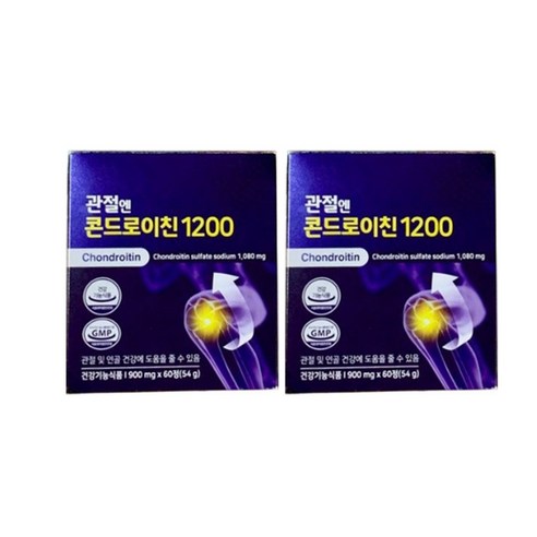 관절 건강에 도움을 주는 콘드로이친1200 영양제